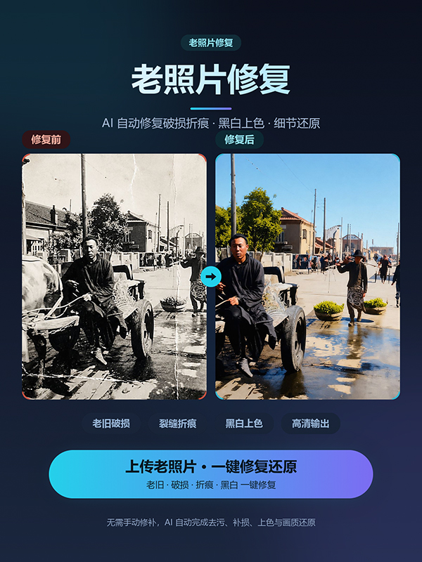 老照片修复